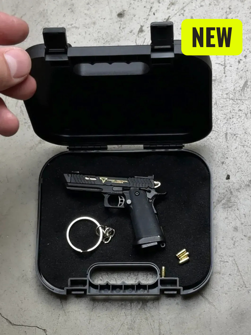 Glock 34 Pit Viper Ejection Detachable Keychain with case
