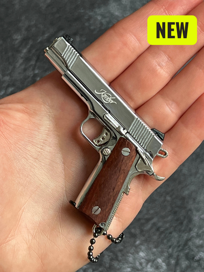 Kimber Wooden Grip Detachable Keychain