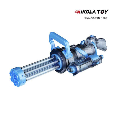 High Performance Gatling Water Gun With Rotating And Luminous Muzzle