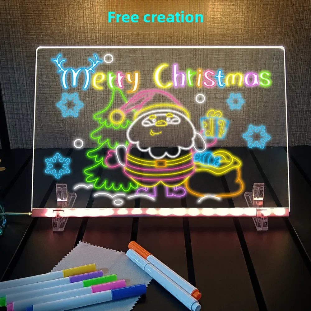 Luminous Acrylic LED Drawing Board
