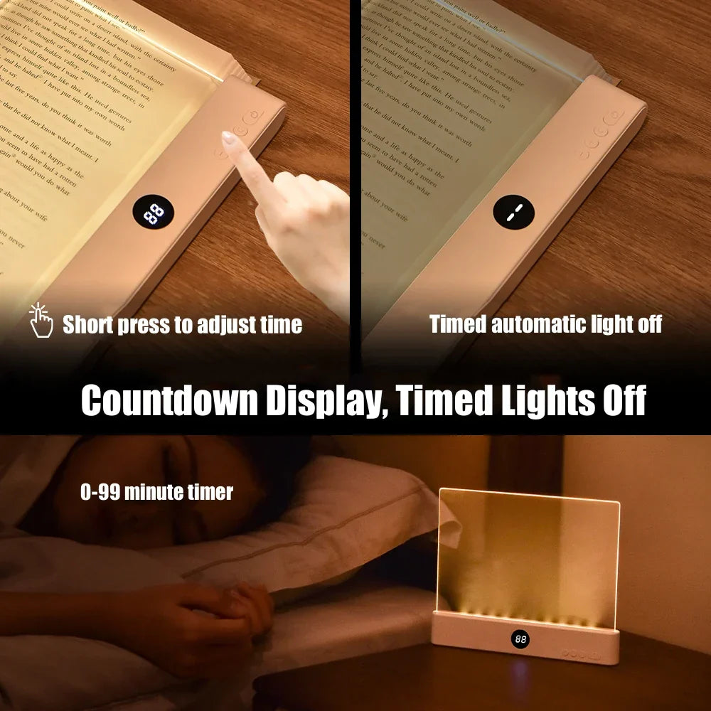 LED Flat Panel Eye Protection Reading Light