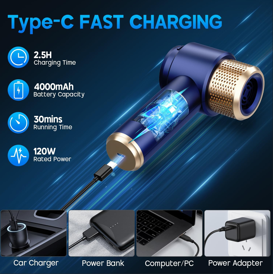 2-in-1 Cordless Vacuum & Blower