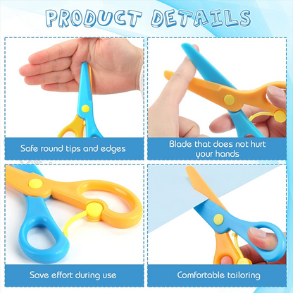 Kids’ Safety Training Scissors Set