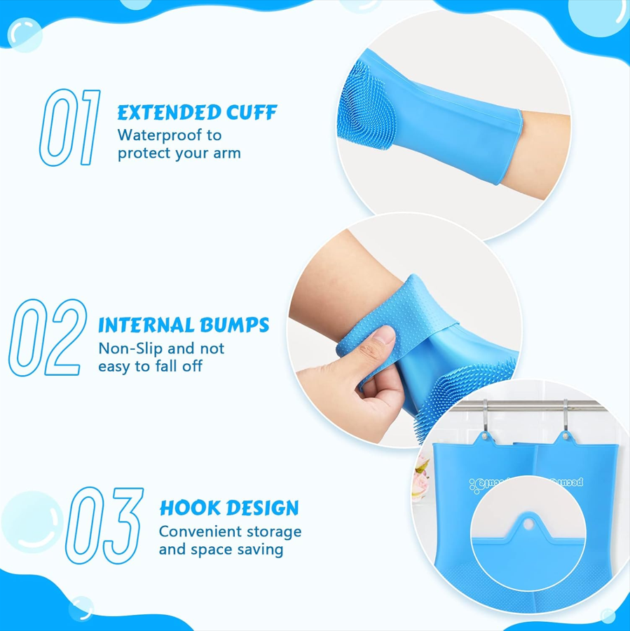 Silicone Dishwashing & Cleaning Gloves