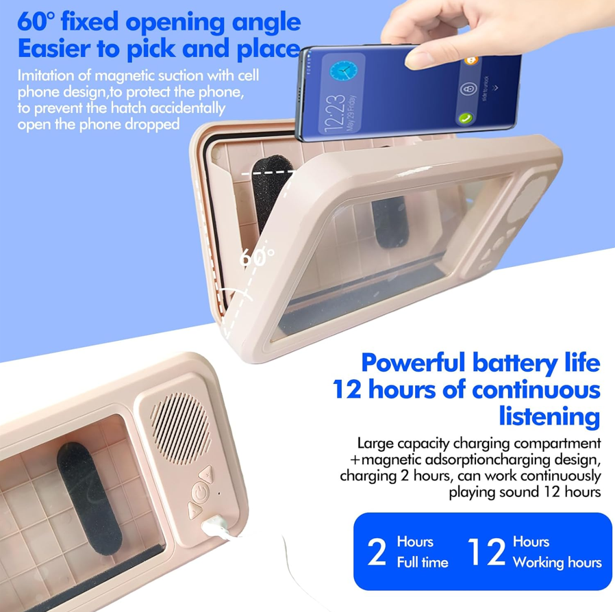 Shower Speaker Case