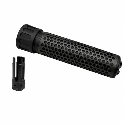 Metal Silencer Adapt To 14 MM CCW Threaded Rod Tip