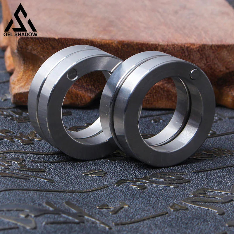 Foldable Knuckle Fidget Ring