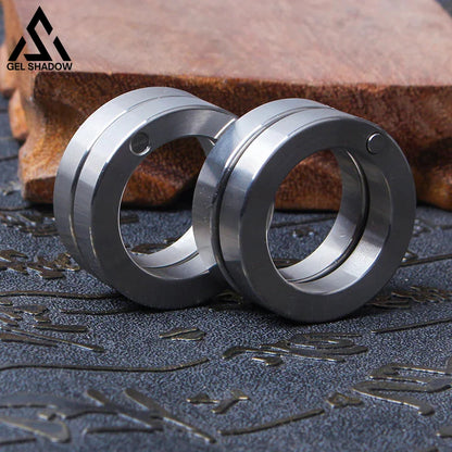 Foldable Knuckle Fidget Ring