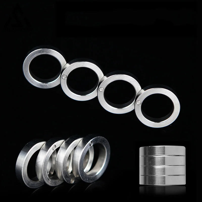 Foldable Knuckle Fidget Ring