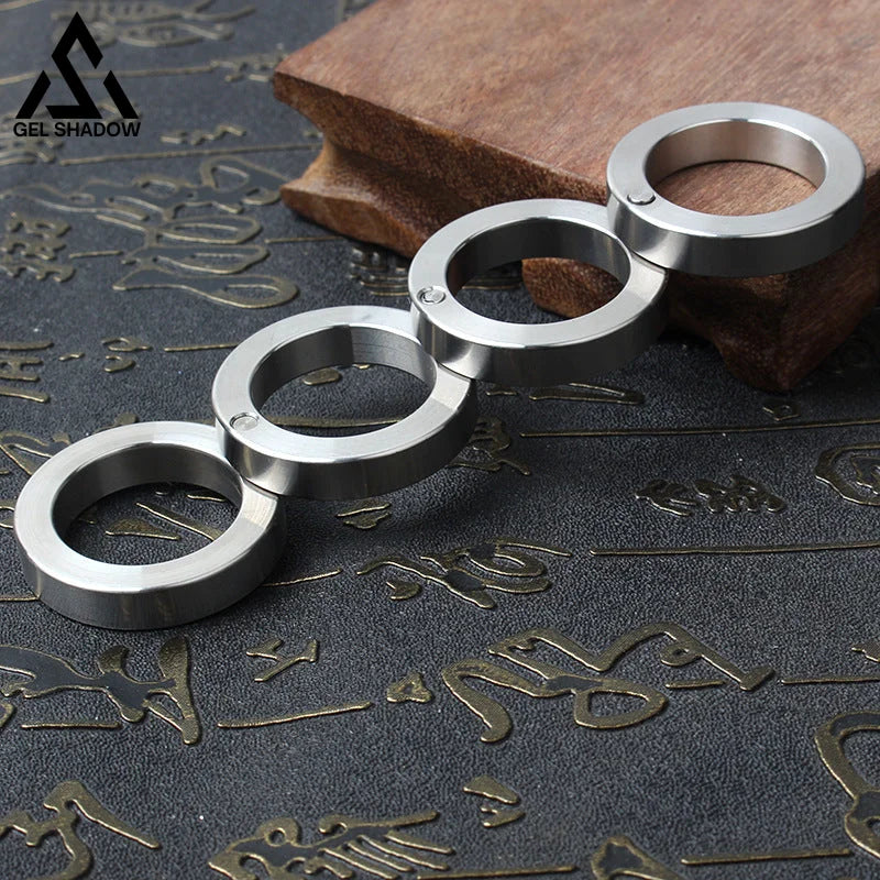 Foldable Knuckle Fidget Ring