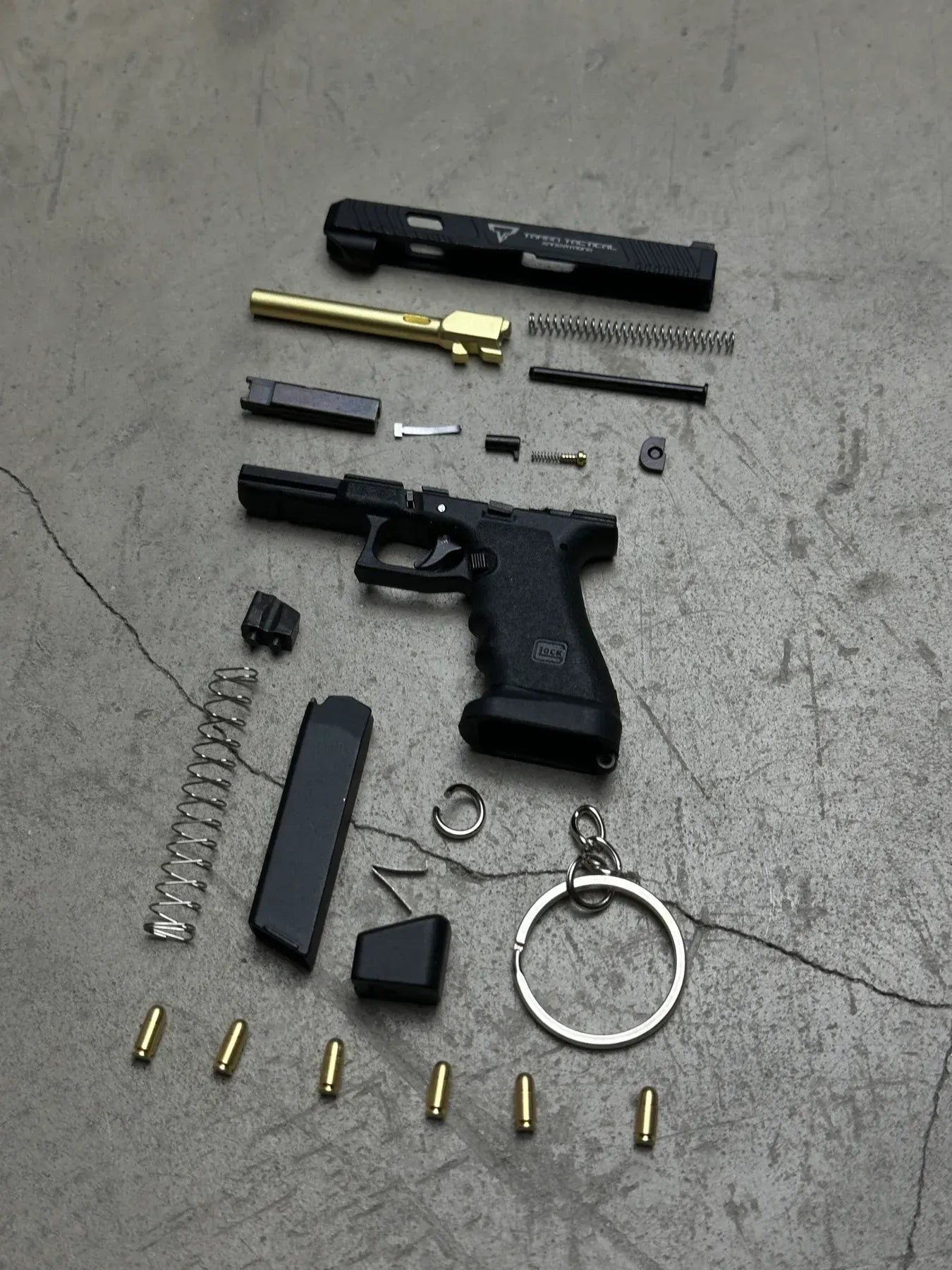 Glock 34 Ejection Detachable Keychain