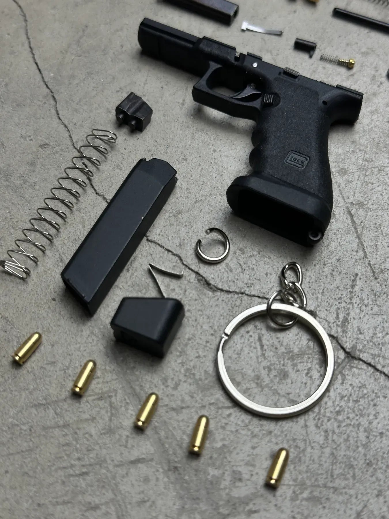 Glock 34 Ejection Detachable Keychain