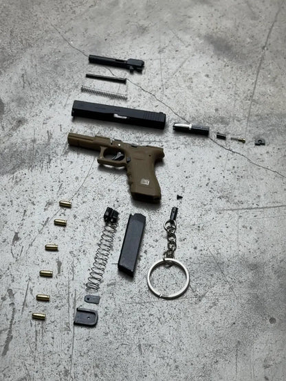 Glock 17 Ejection Detachable Keychain