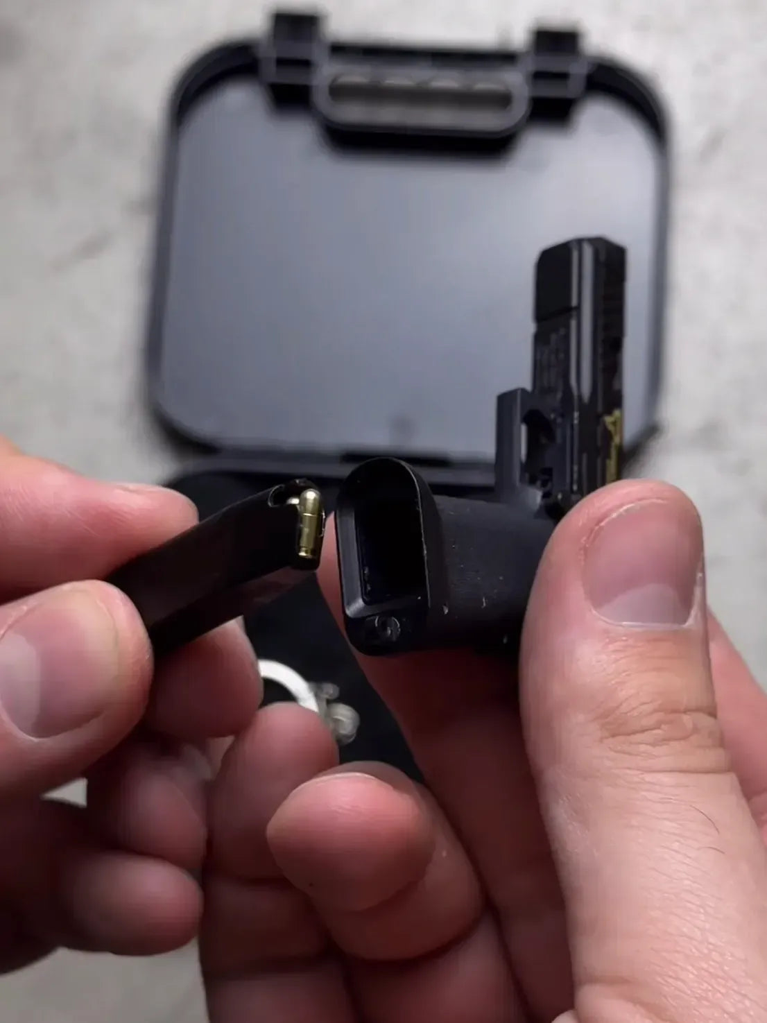 Glock 34 Pit Viper Ejection Detachable Keychain with case