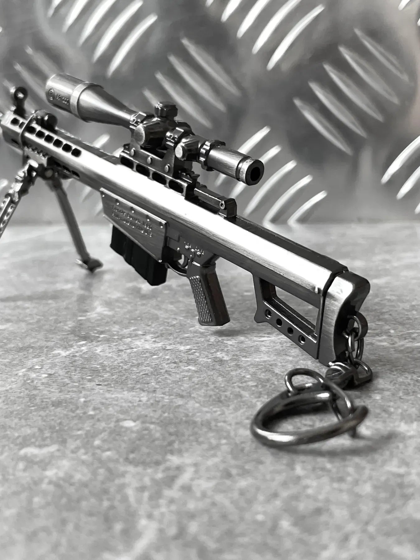 Barrett M82 Detachable Keychain