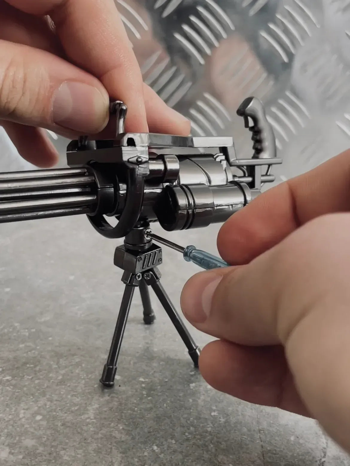 M134-A2 Minigun Desktop Model