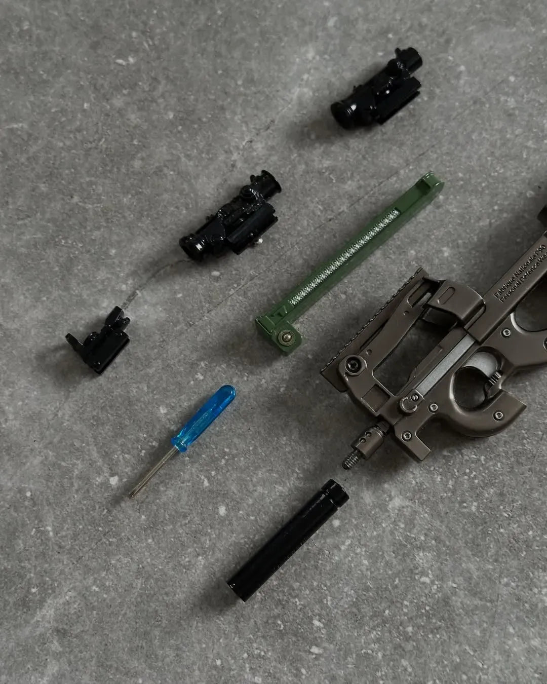 FN P90 Detachable Keychain