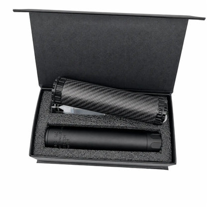 Smoke Wolf 14mm CCW Muzzle Silencer for Gel Blasters & Airsoft Guns