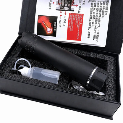 Smoke Wolf 14mm CCW Muzzle Silencer for Gel Blasters & Airsoft Guns