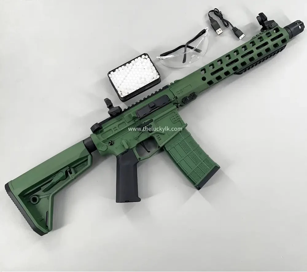 Army Green SLR Gel Blaster Adult Version