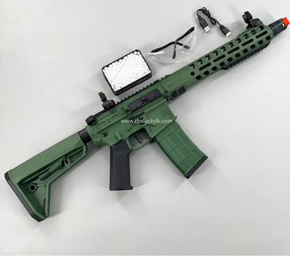 Army Green SLR Gel Blaster Adult Version