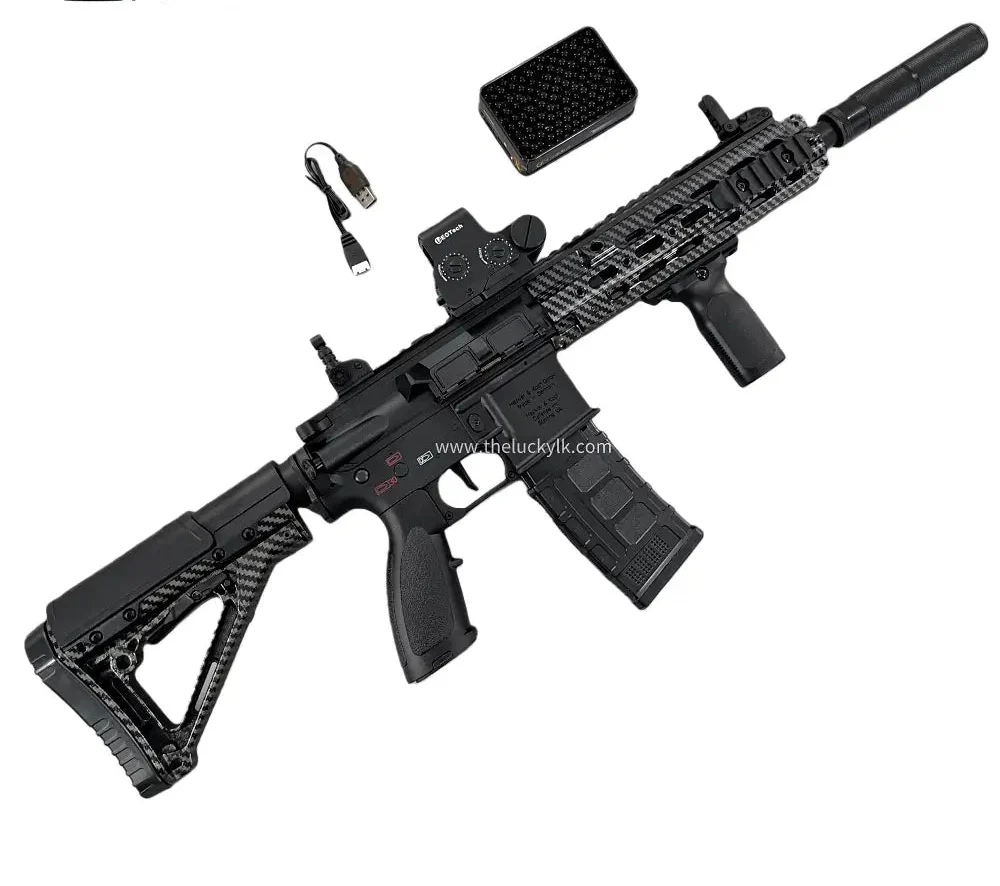 Carbon Fiber HK416D Gel Blaster With SMR Handguard