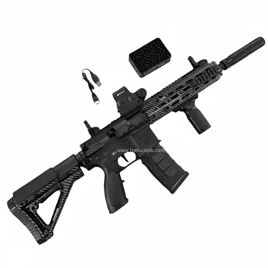 Carbon Fiber HK416D Gel Blaster With SMR Handguard